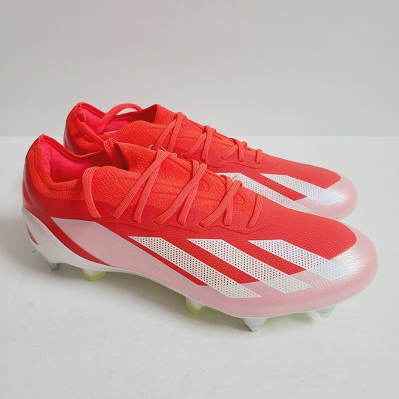 NEW Adidas X CrazyFast Elite SG Soccer Cleats IF0666 Size 6 Solar Red main image 4